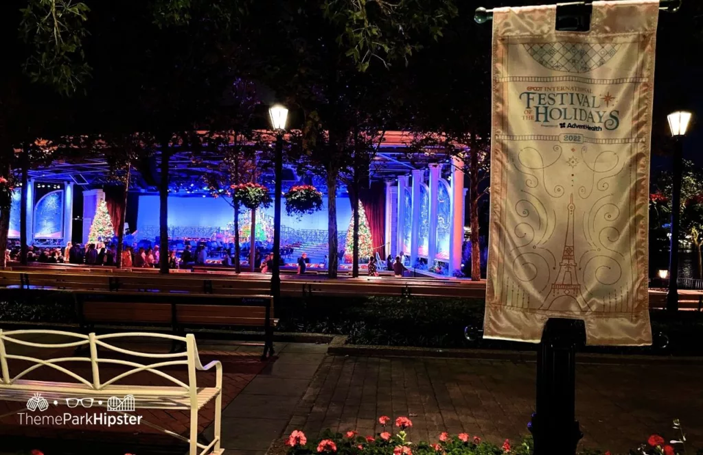 2024 Candlelight Processional at Disney Christmas at Epcot Festival of the Holidays