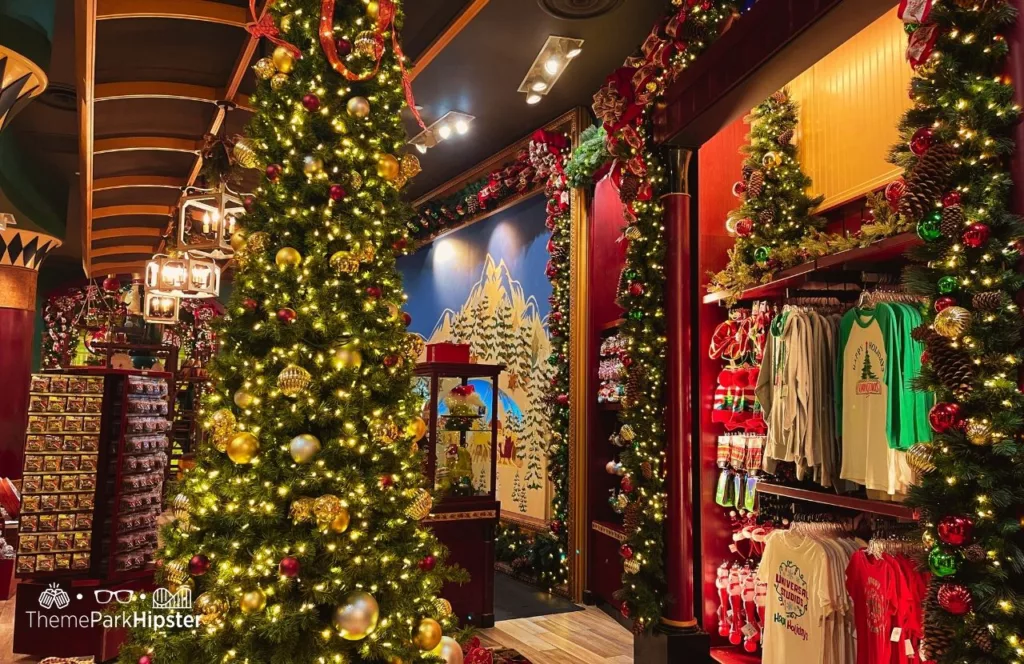 Christmas at Universal Orlando Islands of Adventure Holiday Store