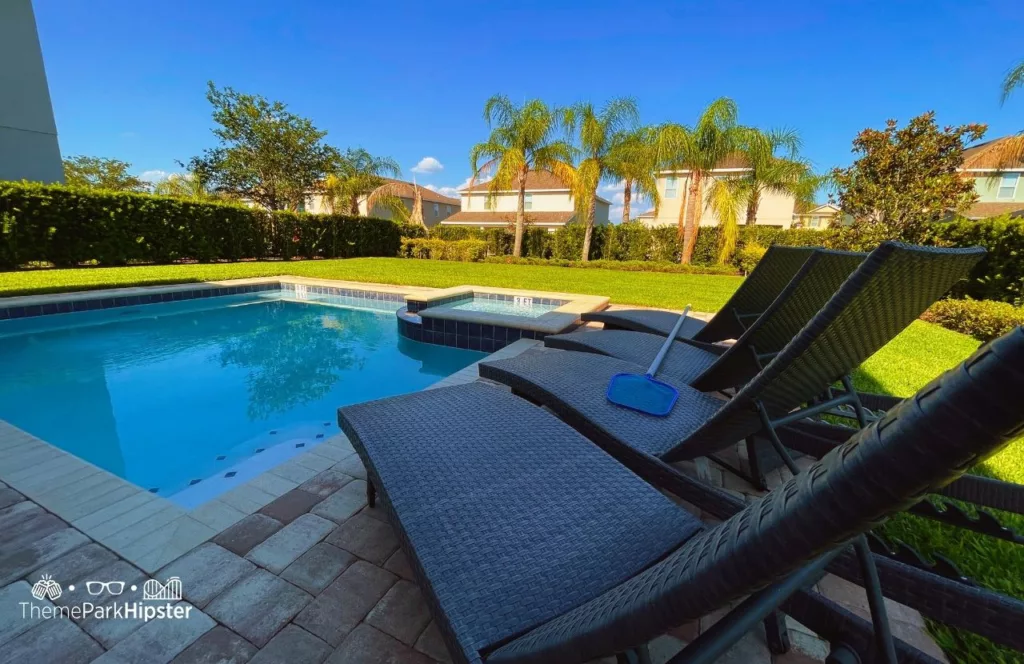 Pool area in 5 Bedroom villa at Encore