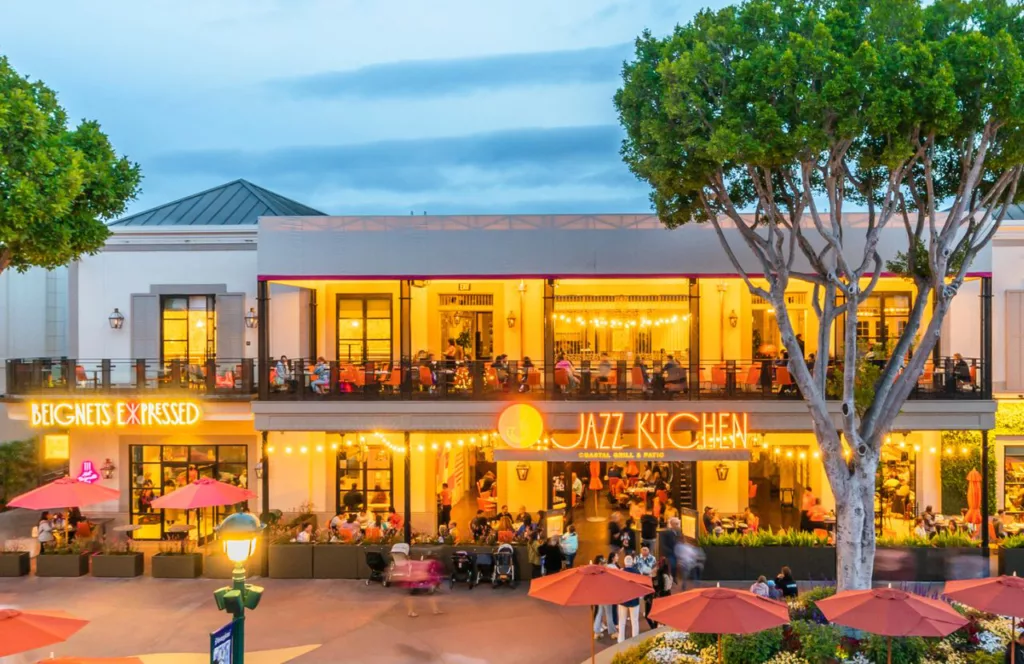 Ralph Brennan’s Jazz Kitchen at Downtown Disney District in Anaheim, California where the Beignets Expressed is located.