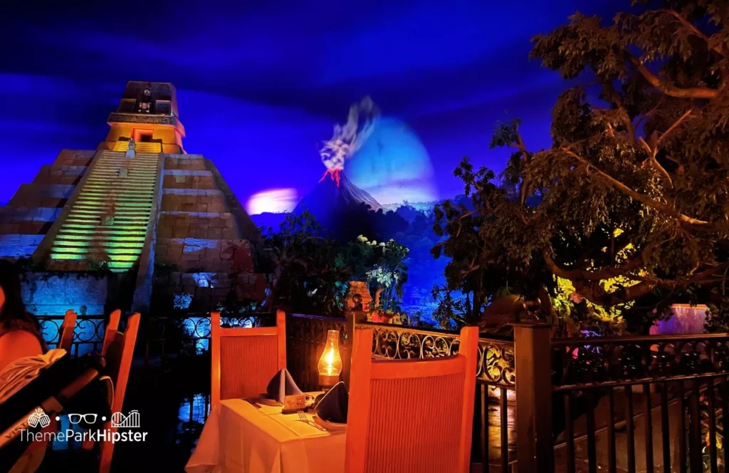 San Angel Inn Restaurant in Disney Mexico Pavilion Mexican Restaurant at Epcot.