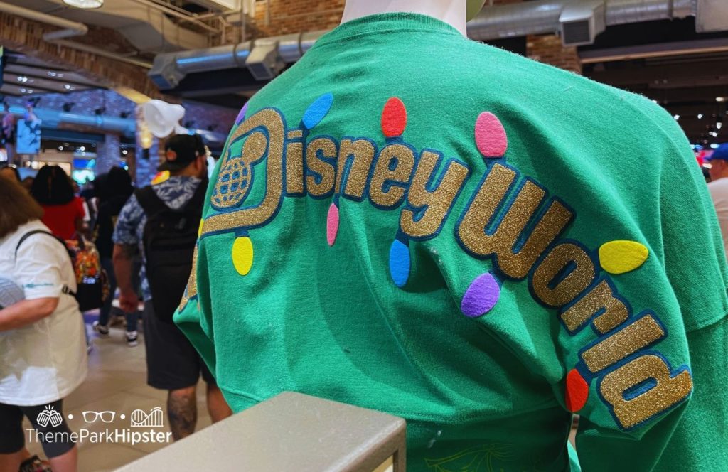 2023 Red Disney World Christmas Spirit Jersey.