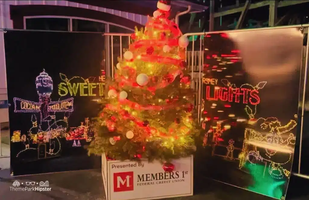 2023 Christmas at Hersheypark Candy Lane Holiday Tree