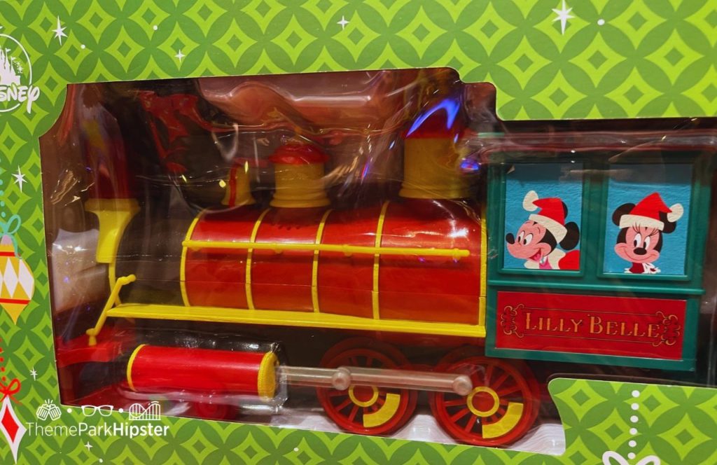 Disney Holiday Train Set. One of the best Disney Christmas gifts!