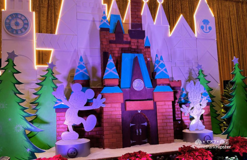 Disney's Contemporary Resort Christmas Gingerbread House Display