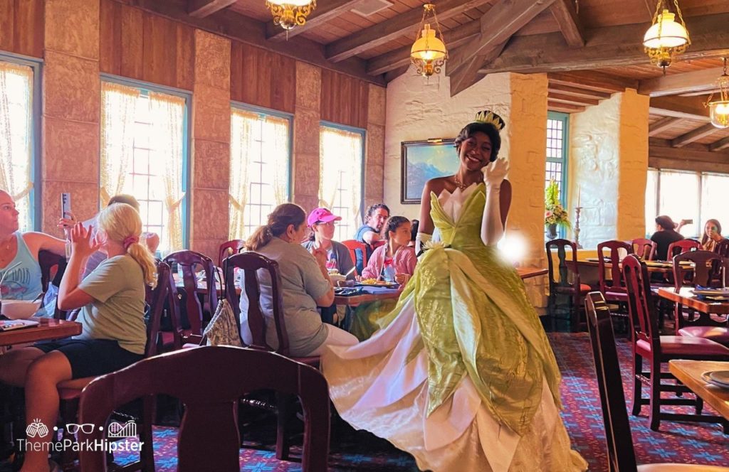 Epcot Theme Park Disney World Akershus Royal Banquet Hall Restaurant in Norway Pavilion Princess Tiana