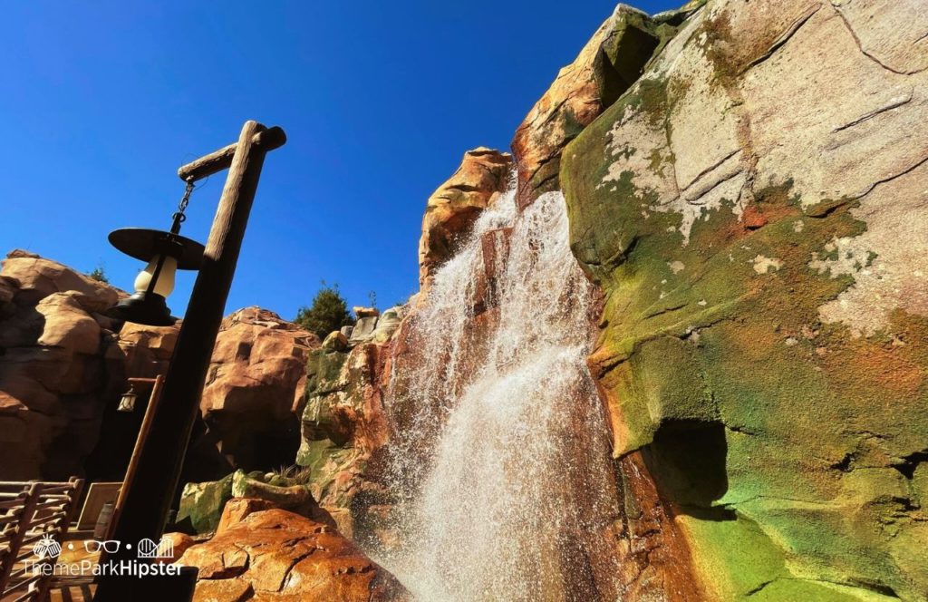 Epcot Theme Park Disney World Canada Pavilion Rocky Mountains and Waterfalls