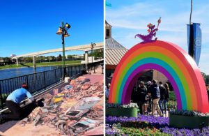 Epcot Theme Park Disney World Festival of the Arts with Chalk Artist 2025