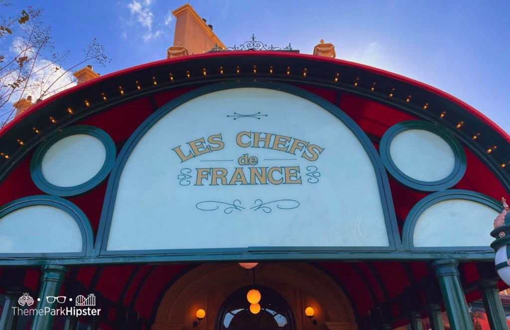 Epcot Theme Park Disney World France Pavilion Chef de France Restaurant