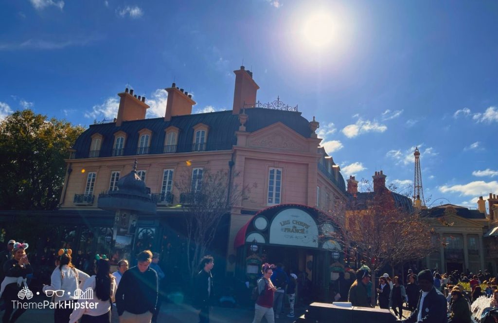 Epcot Theme Park Disney World France Pavilion Chef de France Restaurant