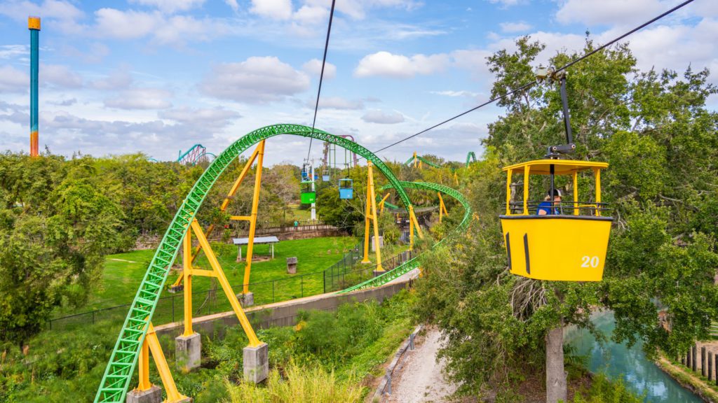 Skyride at Busch Gardens Tampa