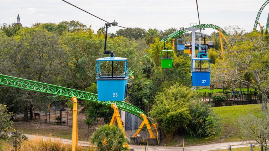 Skyride at Busch Gardens Tampa