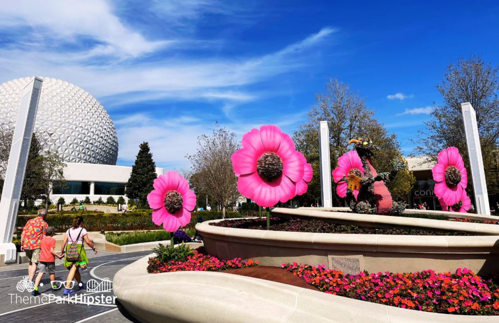 Figment Topiary Epcot Flower and Garden Festival 2024 at Disney World