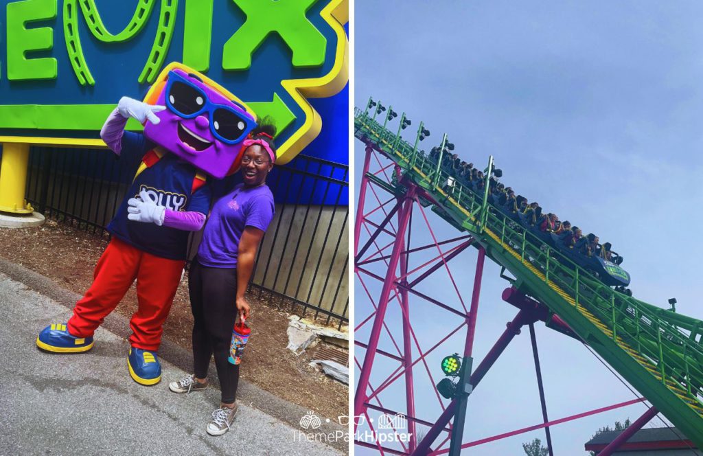 Hersheypark Jolly Rancher Character Meet and Greet in Front of Roller Coaster with Victoria Wade. Keep reading to get the best roller coaster fun facts and trivia.