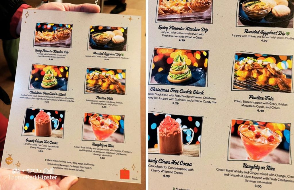 Disney Hollywood Studios Jollywood Nights Christmas Holiday Food