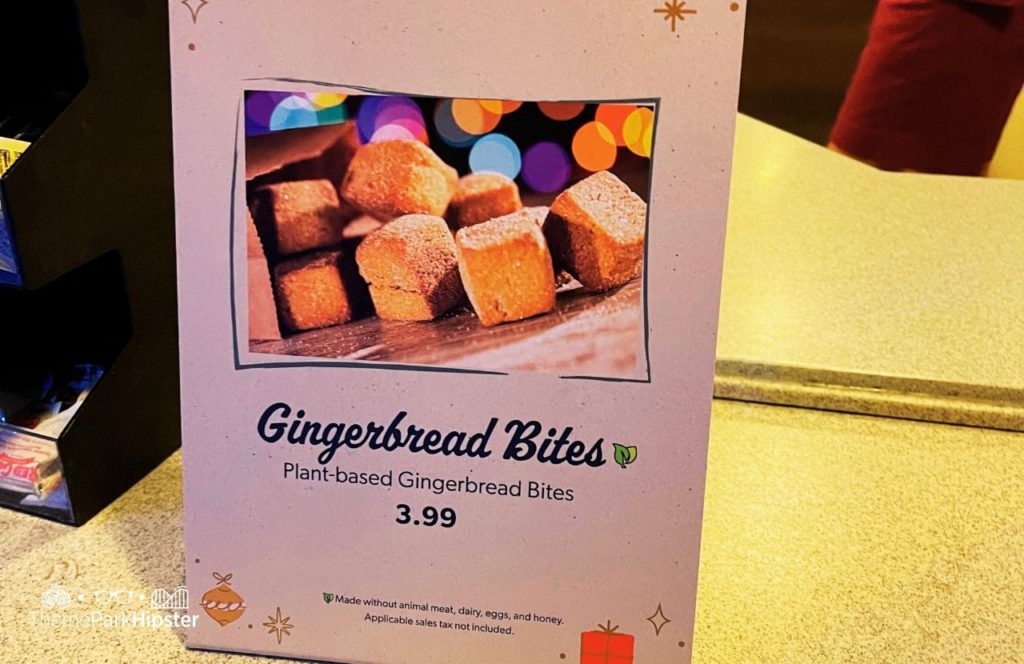 Disney Hollywood Studios Jollywood Nights Christmas Holiday Gingerbread Bites food