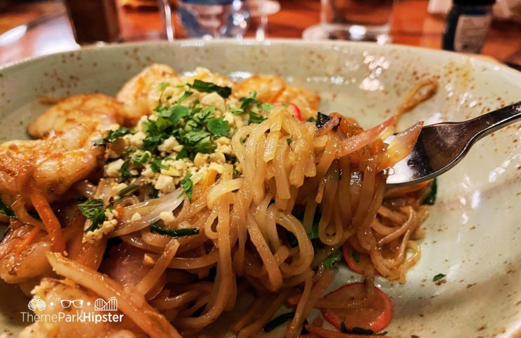 Disney Magic Kingdom Park Adventureland Skipper Canteen Restaurant Nile Nellie's Noodle Bowl. Making it one of the best restaurants at Disney World for adults!