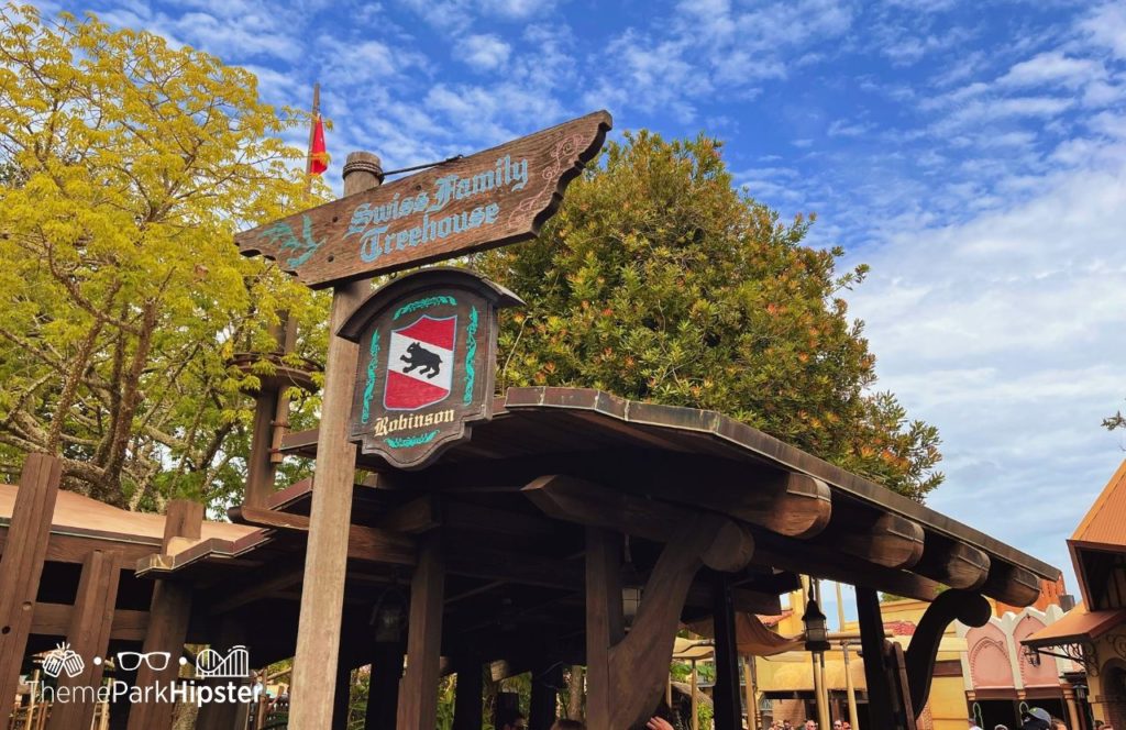 Disney Magic Kingdom Park Adventureland Swiss Family Robinson Treehouse. One of the best attractions and rides at Adventureland.