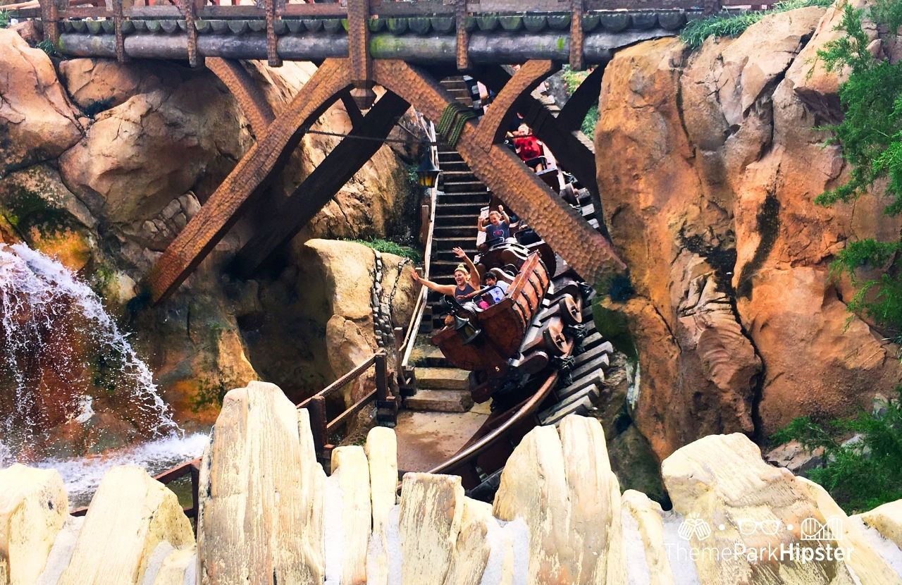 Disney Magic Kingdom Park Fantasyland Seven Dwarfs Mine Train Roller Coaster