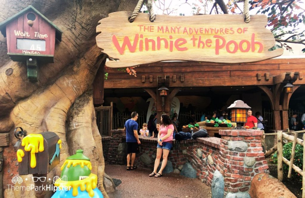 Disney Magic Kingdom Park Fantasyland The Many Adventures of Winnie the Pooh ride