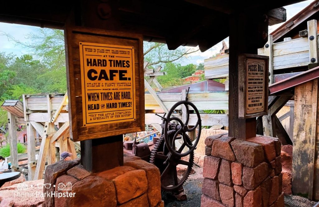 Disney Magic Kingdom Park Frontierland Big Thunder Mountain Railroad Roller Coaster