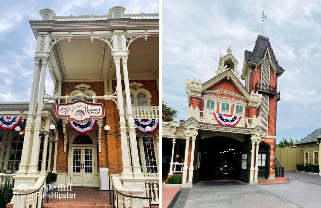 Disney Magic Kingdom Park Tony's Town Square Restaurant and Firehouse in Main Street USA. Keep reading to find out the best Disney World restaurants.