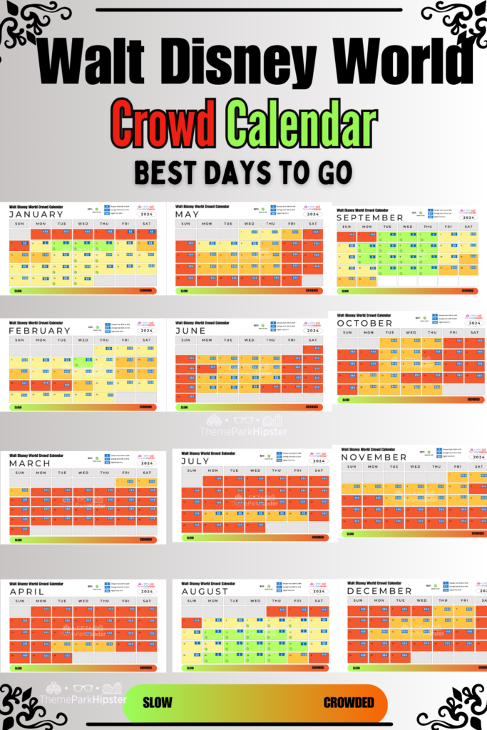 Walt Disney World Crowd Calendar Best Days to Go. Keep reading to get your ultimate solo theme park planning guide.