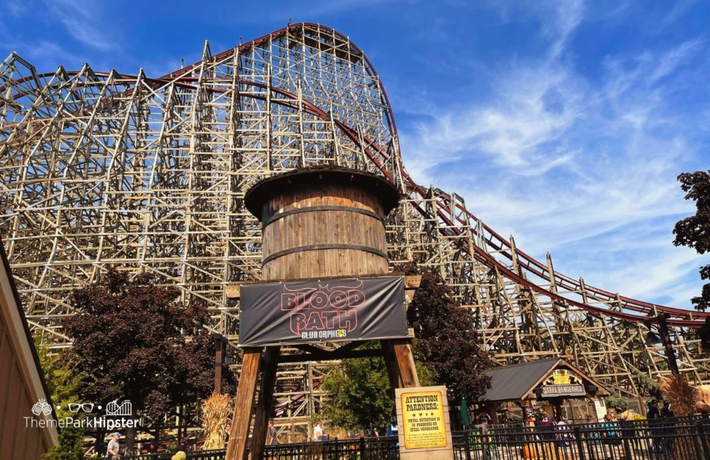 Cedar Point Amusement Park Ohio Frontier Town Steel Vengeance Roller Coaster