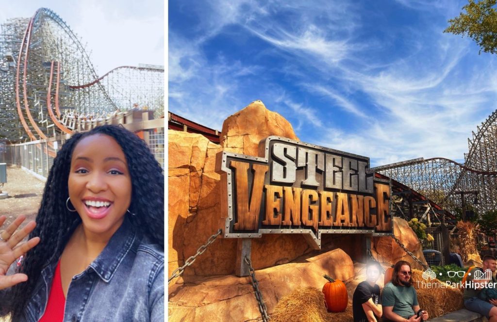 Cedar Point Solo Trip Amusement Park Ohio Frontier Town Steel Vengeance Roller Coaster with NikkyJ