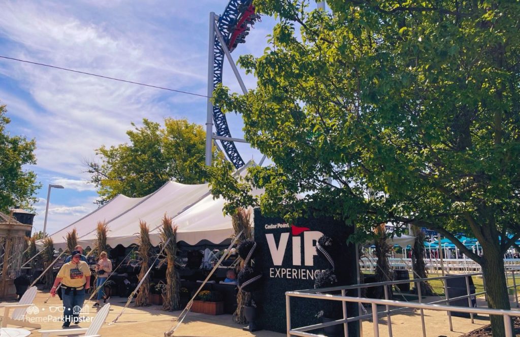 Cedar Point Amusement Park Ohio Millennium Force VIP Lounge