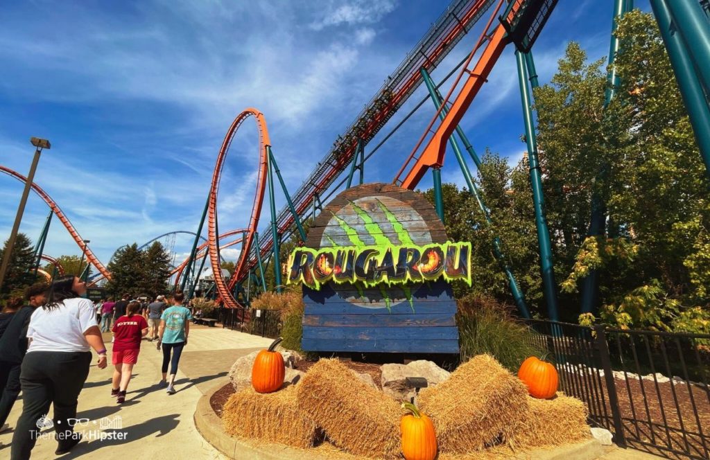 Cedar Point Amusement Park Ohio Rougarou Roller Coaster