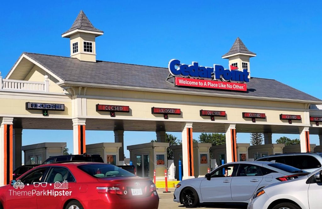 Cedar Point Ohio Amusement Park Parking Lot