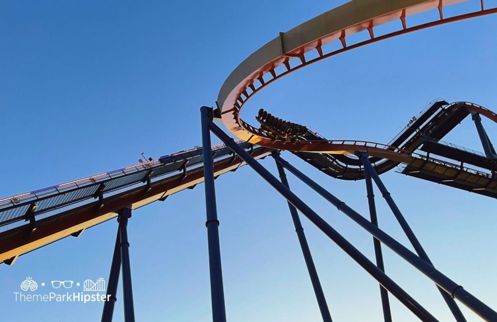 Cedar Point Ohio Amusement Park Valravn Roller Coaster at Halloweekends