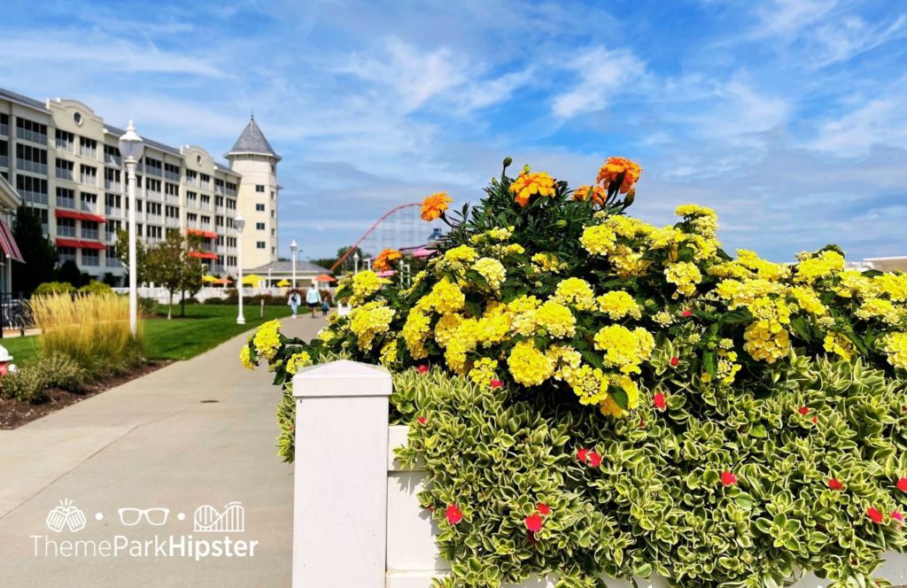 Cedar Point Ohio Hotel Breakers Lake Eerie Beach. One of the best hotels near Cedar Point.