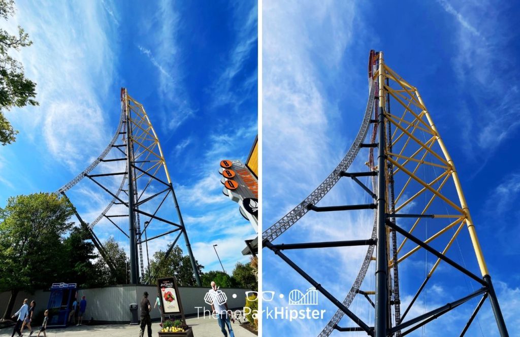 Cedar Point Ohio Top Thrill 2 Roller Coaster. One of the best roller coasters at Cedar Point.