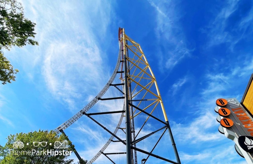 Cedar Point Ohio Top Thrill 2 Roller Coaster. One of the tallest roller coasters at Cedar Point.