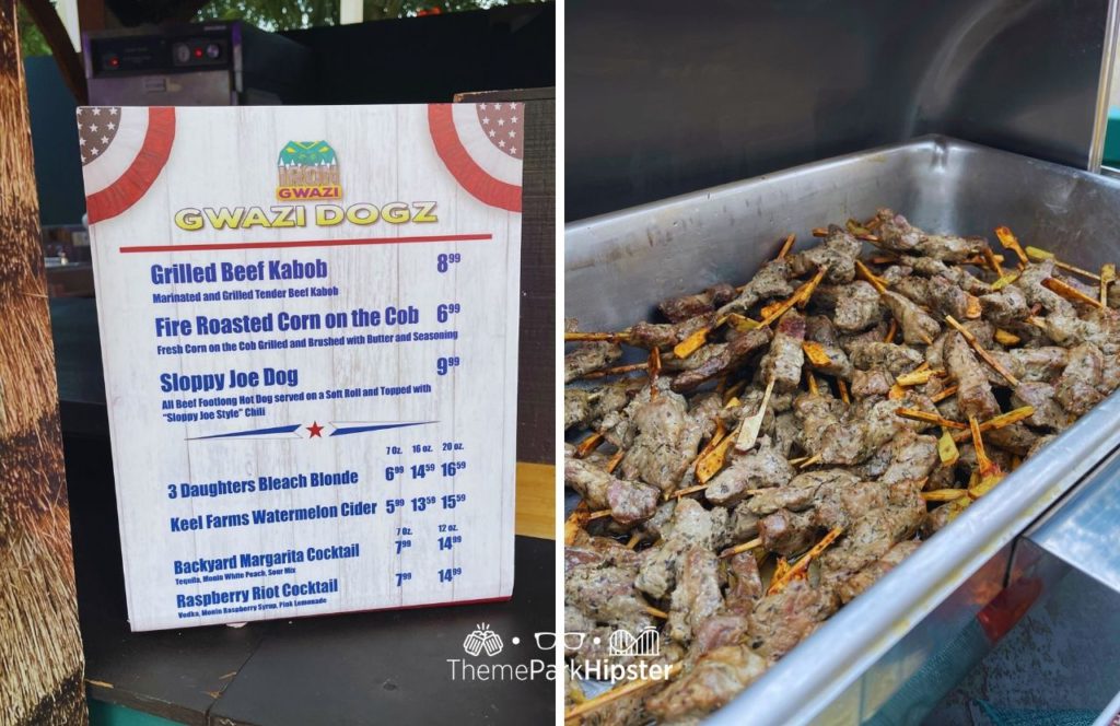 Red White and Brews Gwazi Dogz and Beef Kabob Summer Nights at Busch Gardens Tampa