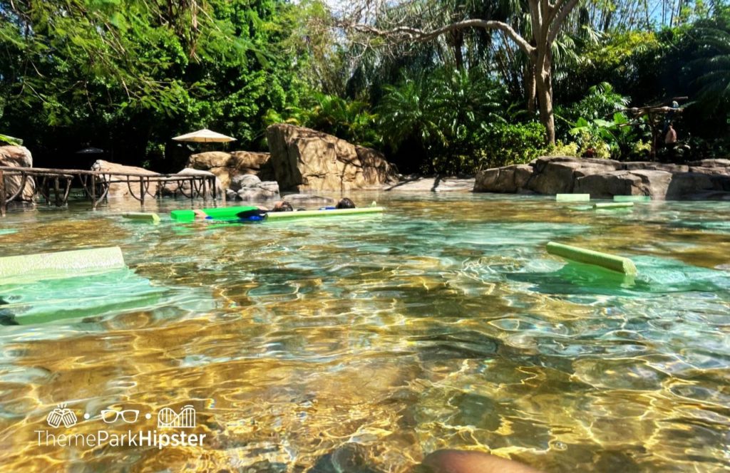 Relaxing lagoon Discover Cove All Inclusive Water Park at SeaWorld Orlando