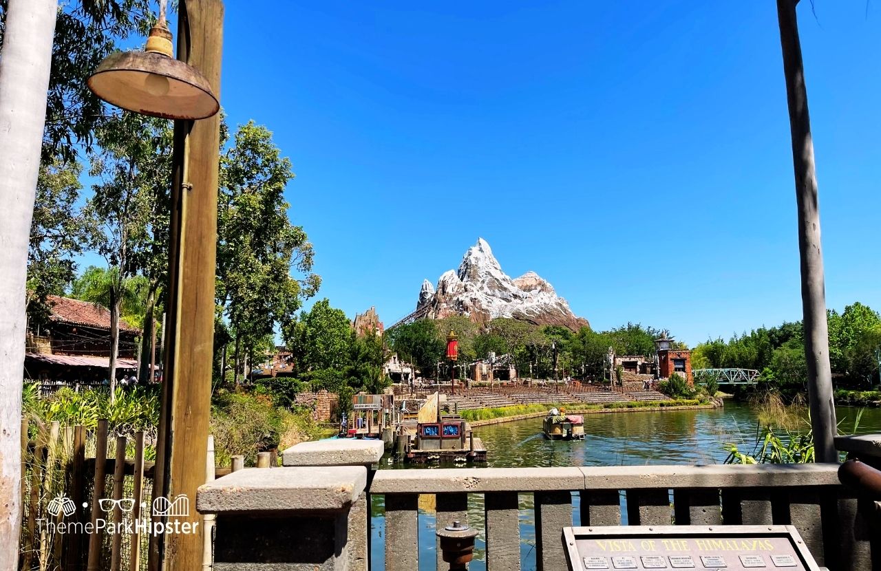 Expedition Everest Roller Coaster Ride Mountain Disney Animal Kingdom Theme Park. One of the best rides at Animal Kingdom.