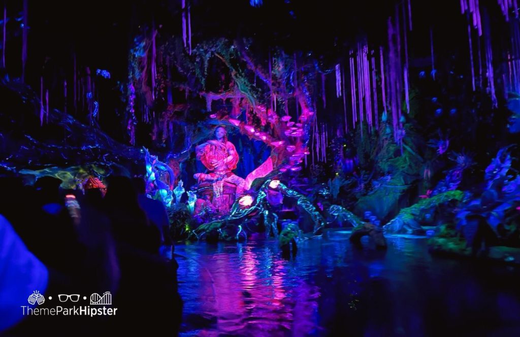 Pandora World of Avatar Navi River Journey Disney Animal Kingdom Theme Park with the Shaman. Keep reading to uncover all the best kept secrets of Pandora The World of Avatar at Disney’s Animal Kingdom.