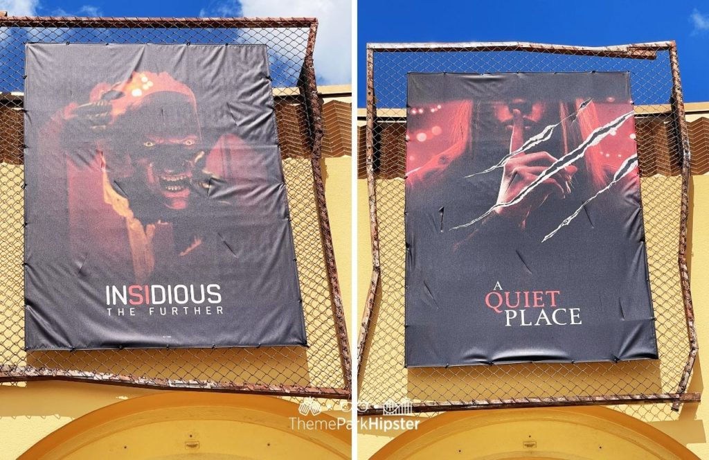 2024 Halloween Horror Nights HHN 33 Houses Insidious and A Quiet Place