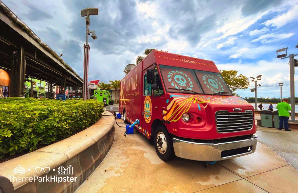 Disney Springs Food Trucks 4Rivers Cantina Barbacoa. Keep reading to learn more about the Disney Springs food trucks.