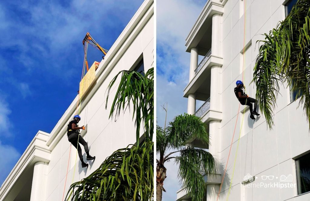 Melia Celebration Orlando Hotel Rappelling with Over the Edge