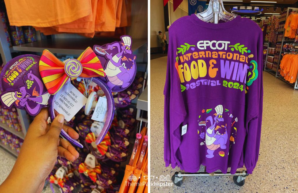 2024 Epcot Food and Wine Festival Merchandise Minnie Ears and Spirit Jersey