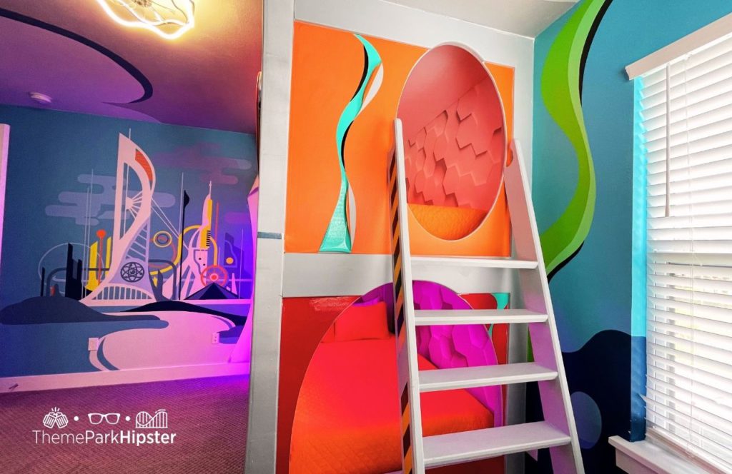 6 Bedroom Vacation Home Rental Tomorrowland Themed Room Reunion Resort near Disney World. Keep reading to learn more about Reunion Resort near Disney World.