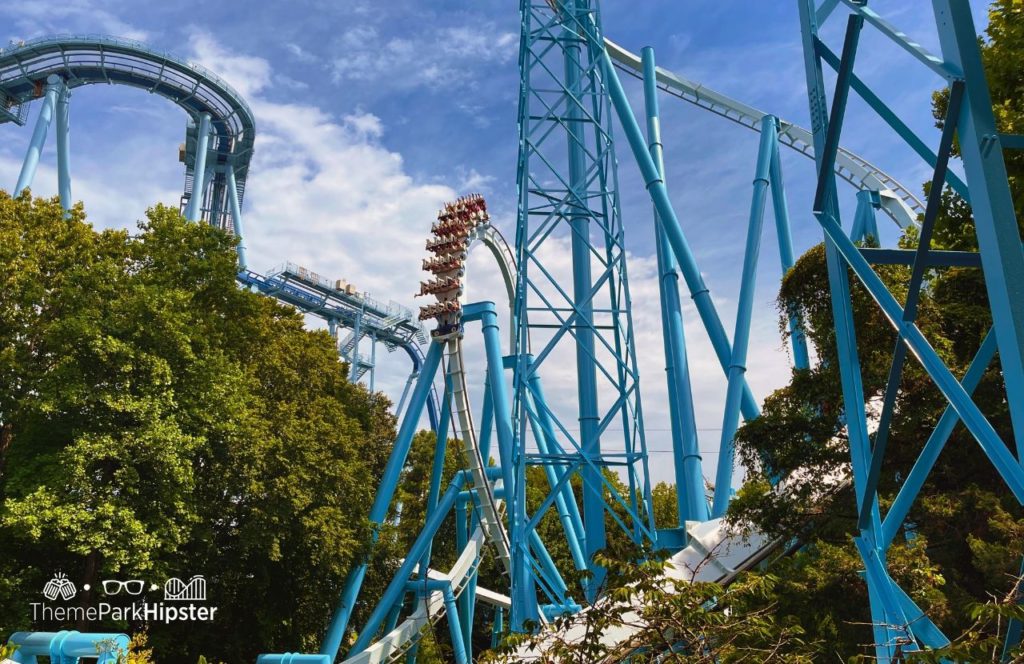 Alpengeist Roller Coaster in Germany Area at Busch Gardens Williamsburg VirginiaK. Keep reading to discover everything there is know about Busch Gardens Williamsburg parking.