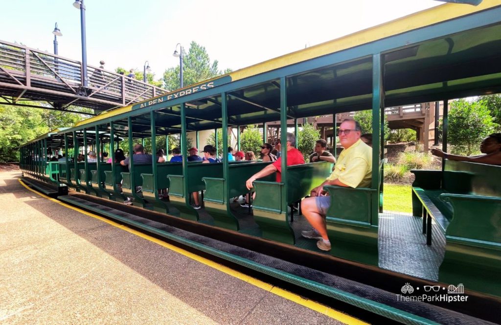 Italy Area Train Station Railroad at Busch Gardens Williamsburg, Virginia. Keep reading to learn more about the best tips for visiting Busch Gardens Williamsburg, Virginia.