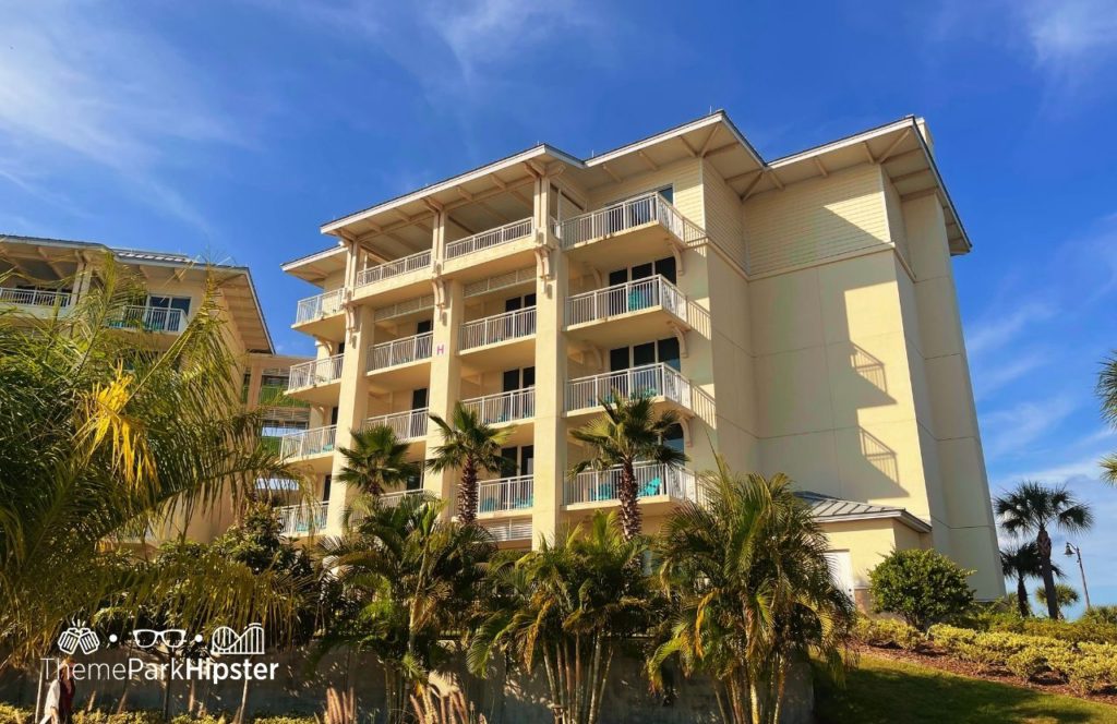 Main Building at Margaritaville Resort Orlando Hotel. One of the best resorts in Orlando that are not Disney.