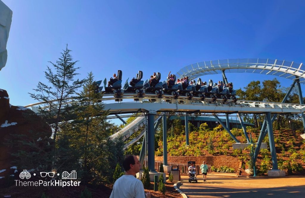 SeaWorld Orlando Penguin Trek Roller Coaster