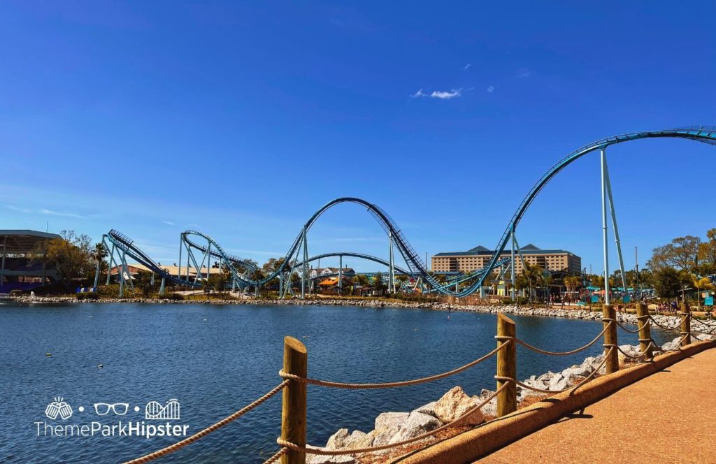 SeaWorld Orlando Pipeline Surfer Roller Coaster